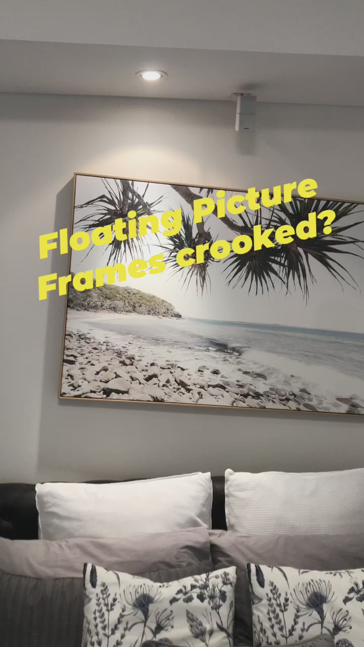 Flaoting picture Frame Level